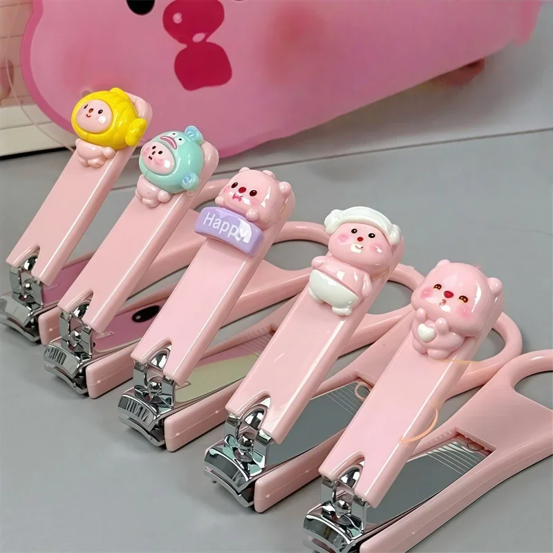 Cute Loopy doll nail clipper cartoon anime merchandise kawaii beaver Loopy household stainless steel nail clippers manicure tool
Cute Loopy doll nail clipper cartoon anime merchandise kawaii beaver Loopy household stainless steel nail clippers manicure tool