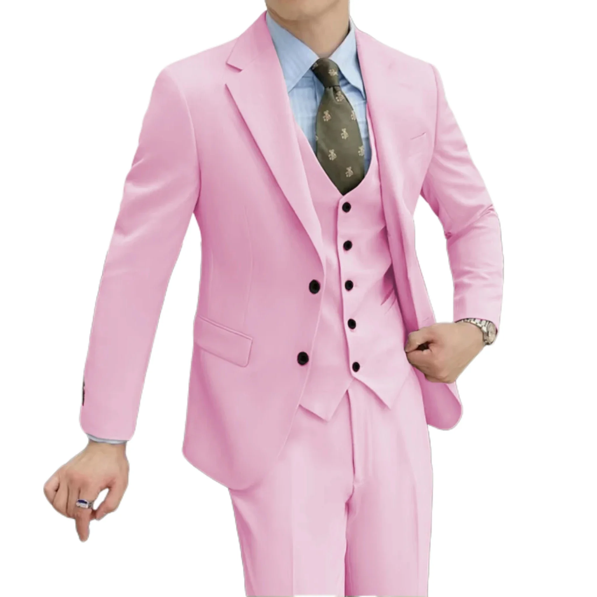 fitted tuxedo for groomsmen Regular suit with Vintage notch lapel Classic men's suit Business activities Evening Party
fitted tuxedo for groomsmen Regular suit with Vintage notch lapel Classic men's suit Business activities Evening Party
