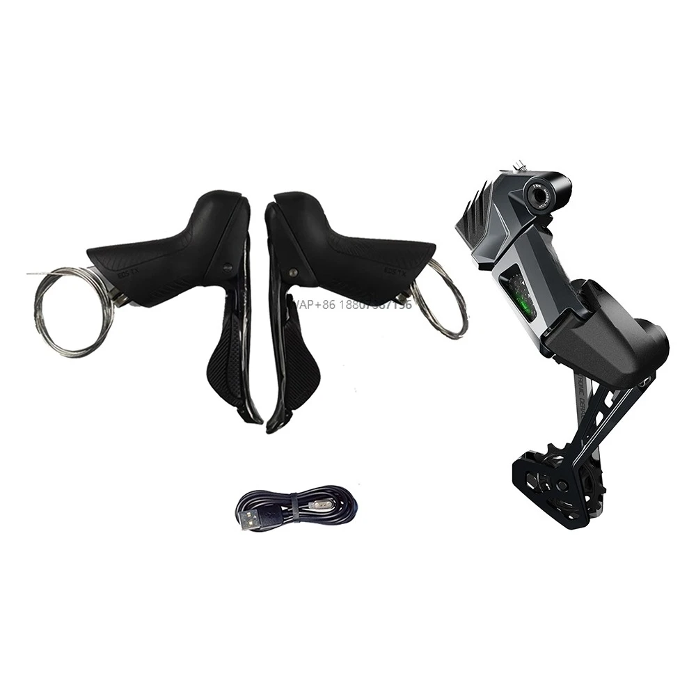 Wireless Electronic Bicycle Gear Shifter Groupset 7-14S Rear Derailleur for Gravel Bikes
Wireless Electronic Bicycle Gear Shifter Groupset 7-14S Rear Derailleur for Gravel Bikes