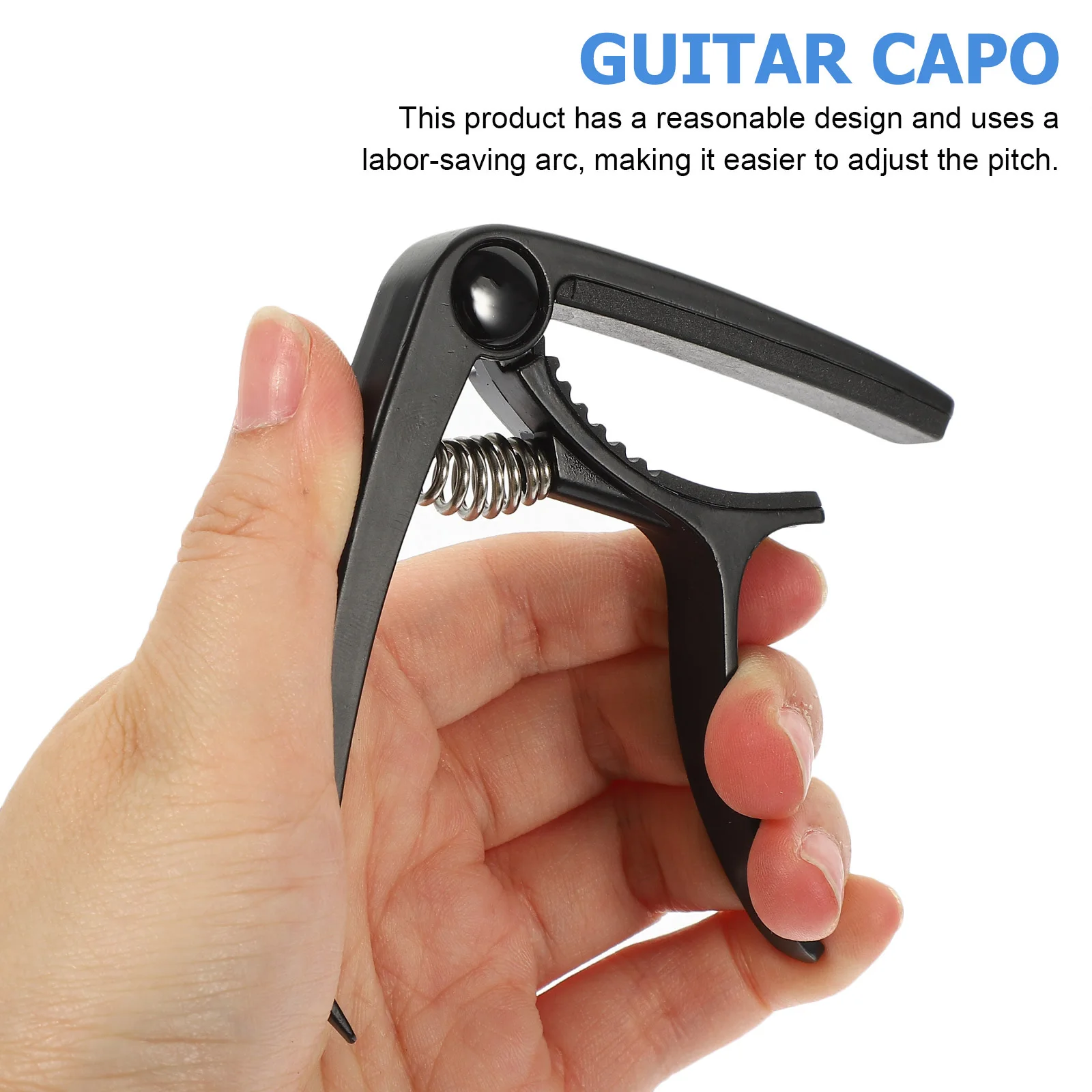 Guitar Capo Tone Clamp Durable Zinc Alloy Pitch Adjust Simple S hi Clip Accessories Guitar Parts Long Lasting
Guitar Capo Tone Clamp Durable Zinc Alloy Pitch Adjust Simple S hi Clip Accessories Guitar Parts Long Lasting