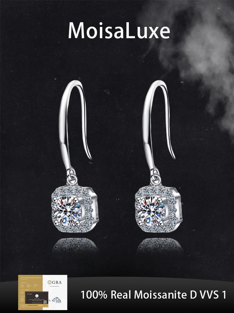 MoisaLuxe Official Store Moissanite Plata Sterling 925 Silver Earrings Geometric Fashion Jewelry Skeleton Hoops Piercing
MoisaLuxe Official Store Moissanite Plata Sterling 925 Silver Earrings Geometric Fashion Jewelry Skeleton Hoops Piercing