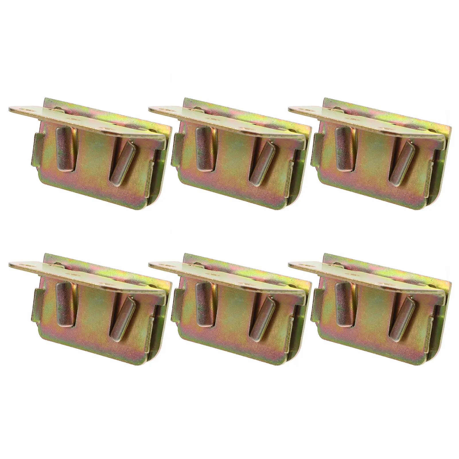 6Pcs Bed Slat Connectors Thickened Metal Hinge Buckle Bed Rail Connecting Fittings Replacement Hardware Thickened Hinge Buckle
6Pcs Bed Slat Connectors Thickened Metal Hinge Buckle Bed Rail Connecting Fittings Replacement Hardware Thickened Hinge Buckle