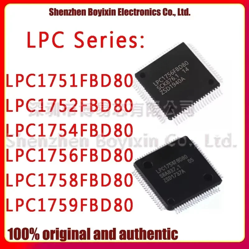 LPC1751FBD80 LPC1752FBD80 LPC1754FBD80 LPC1756FBD80 LPC1758FBD80 LPC1759FBD80 Original Genuine Ceramic shell
LPC1751FBD80 LPC1752FBD80 LPC1754FBD80 LPC1756FBD80 LPC1758FBD80 LPC1759FBD80 Original Genuine Ceramic shell