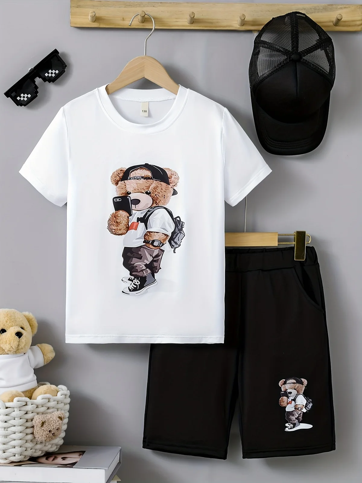 Summer Baby Kid Boy Clothes Set Children Girls Cartoon Printed Short Sleeve T-shirts and Shorts 2pcs Suit Top & Bottom Outfits
Summer Baby Kid Boy Clothes Set Children Girls Cartoon Printed Short Sleeve T-shirts and Shorts 2pcs Suit Top & Bottom Outfits