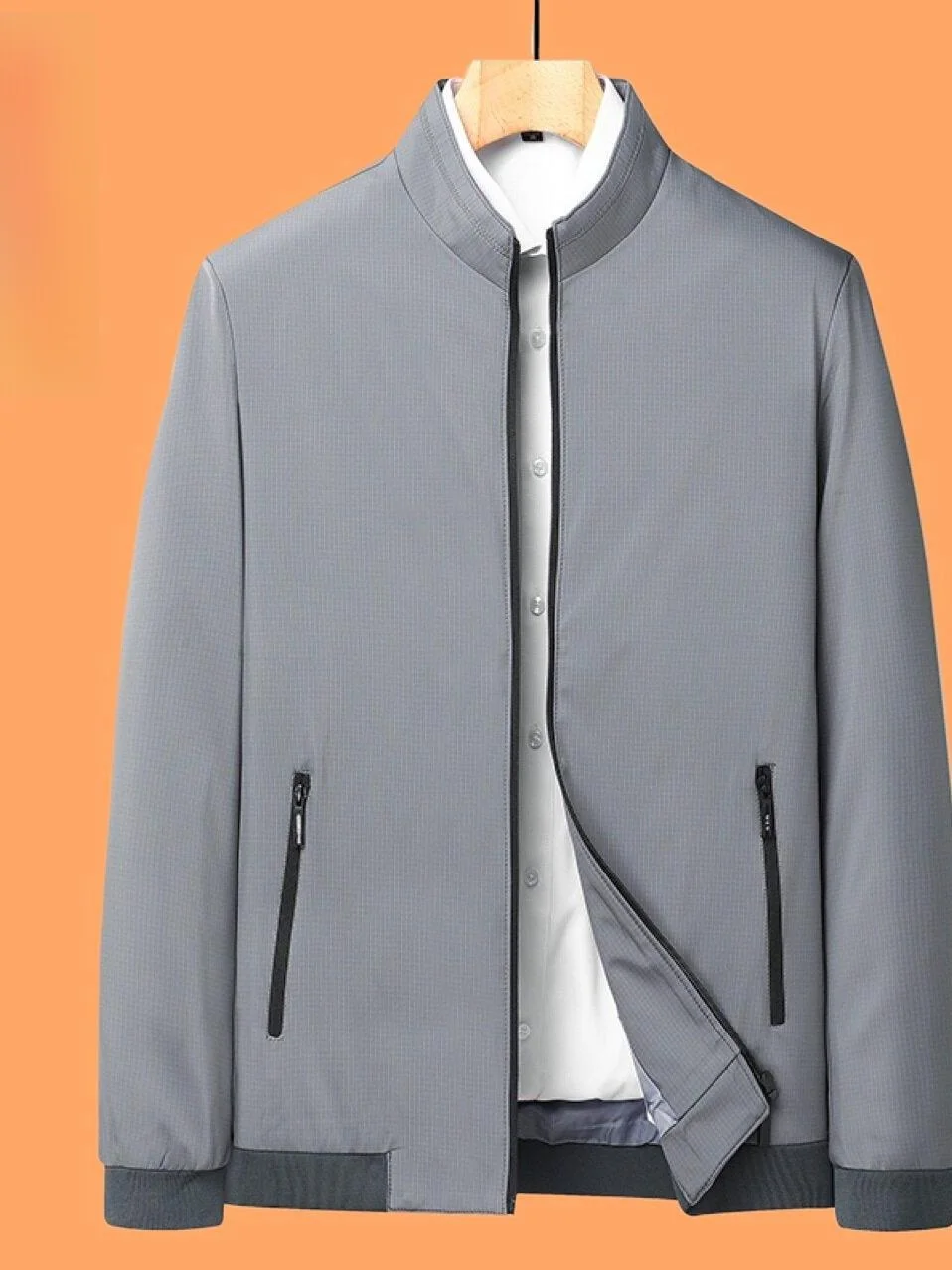 Ele Casual Men's Jaet 825 Sle Stand Collar Slim id Design Korean Version Faionable Topwear for Middle-Aged
Ele Casual Men's Jaet 825 Sle Stand Collar Slim id Design Korean Version Faionable Topwear for Middle-Aged