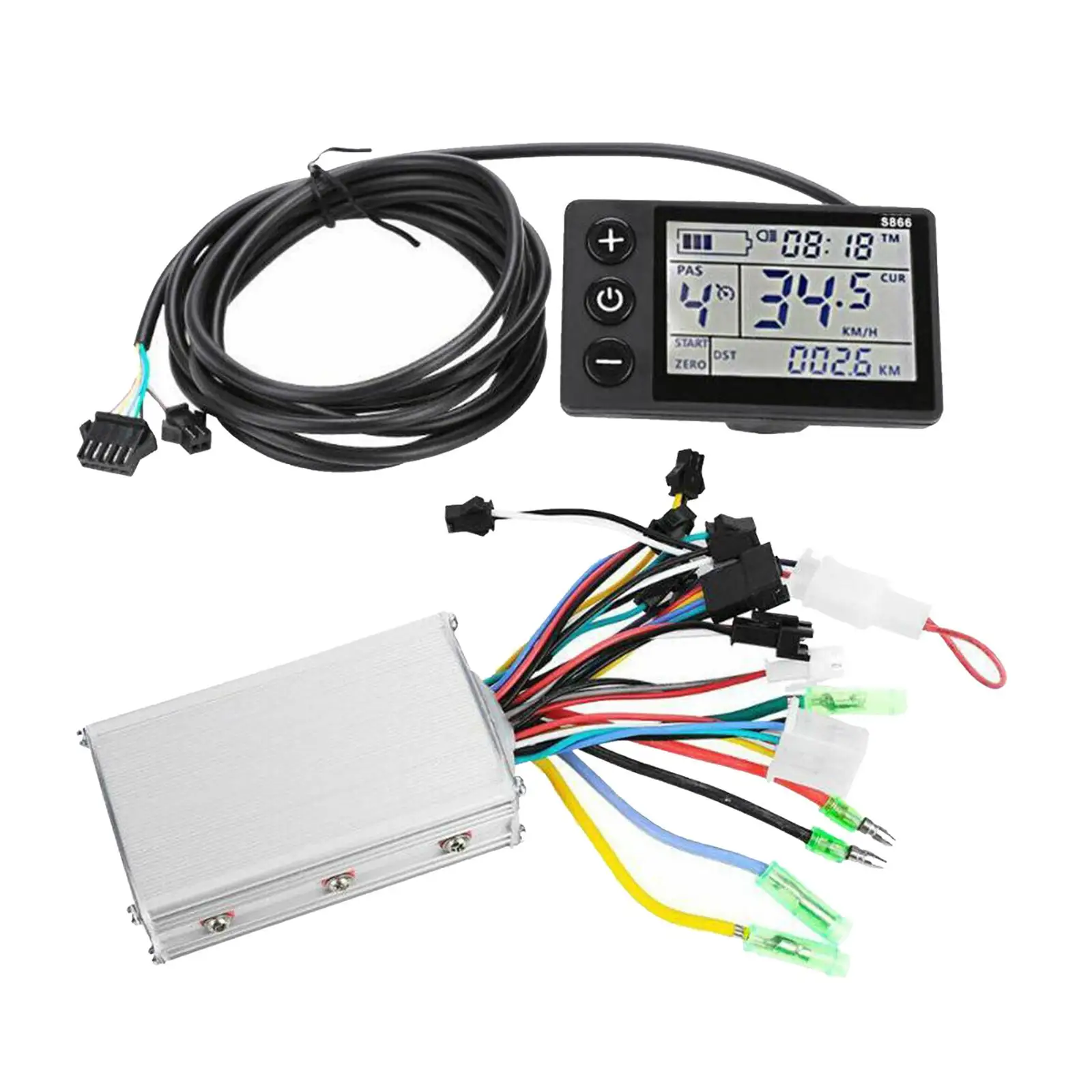 Motor Controller LCD Display Meter for , 24V-48V LCD Display Panel for Electric Bike Meter
Motor Controller LCD Display Meter for , 24V-48V LCD Display Panel for Electric Bike Meter