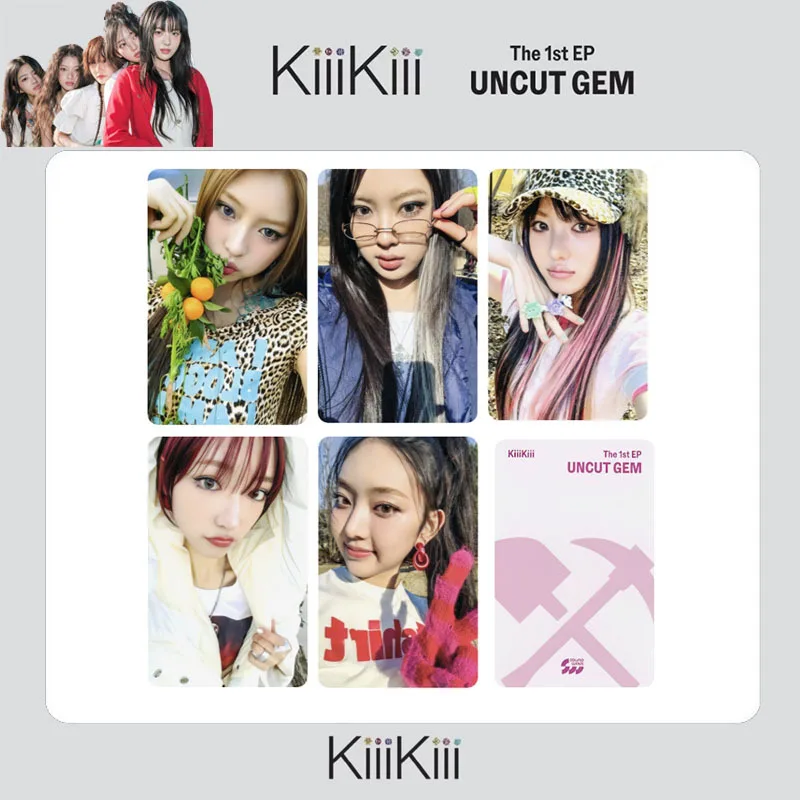 5Pcs/Set KiiiKiii Idol Girl New Album UNCUT GEM HD Printd Lomo Cards LEESOL HAUM SUI JIYU KYA Photocards Fans Collection Gift
5Pcs/Set KiiiKiii Idol Girl New Album UNCUT GEM HD Printd Lomo Cards LEESOL HAUM SUI JIYU KYA Photocards Fans Collection Gift