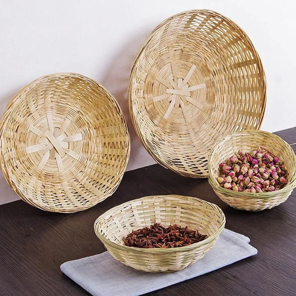 10 шт. экологически чистые тканые бамбуковые корзины для удобного хранения, сотканные вручную
10 шт. экологически чистые тканые бамбуковые корзины для удобного хранения, сотканные вручную