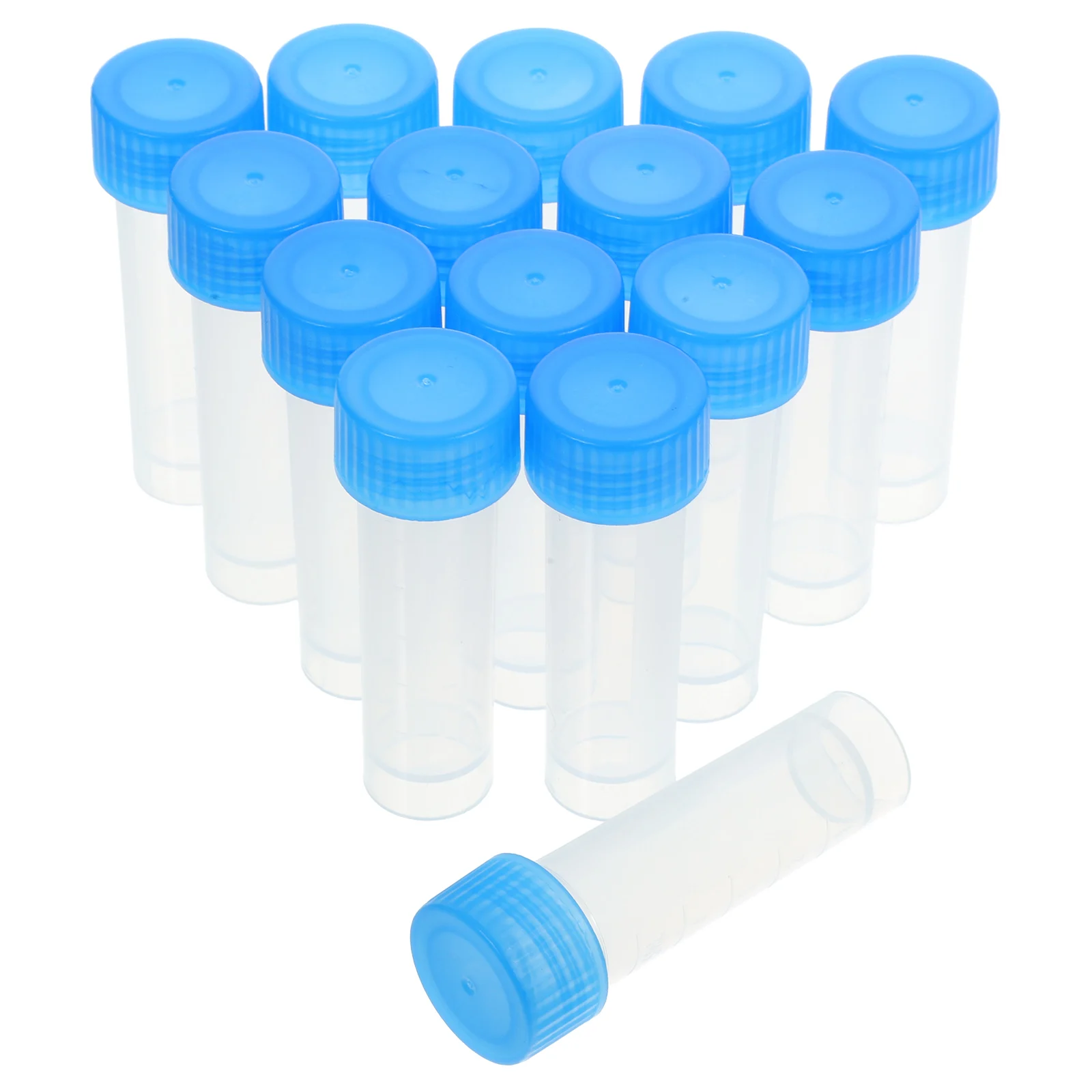 40 Pcs Cryovial Small Sample Tubes Freezing Scale Test with Lids Plastic Scientific 
40 Pcs Cryovial Small Sample Tubes Freezing Scale Test with Lids Plastic Scientific