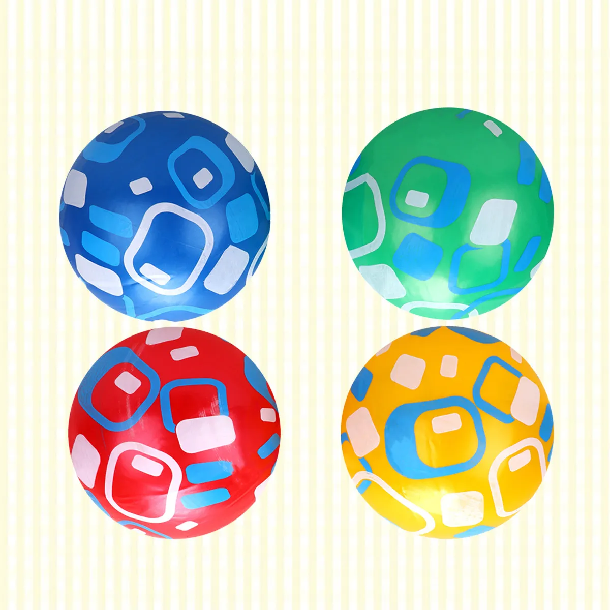 4Pcs Inflatable Ball Safe Durable Creative Pattern Bright Color Children Outdoor Beach Stretch 22cm Bouncing Balls
4Pcs Inflatable Ball Safe Durable Creative Pattern Bright Color Children Outdoor Beach Stretch 22cm Bouncing Balls