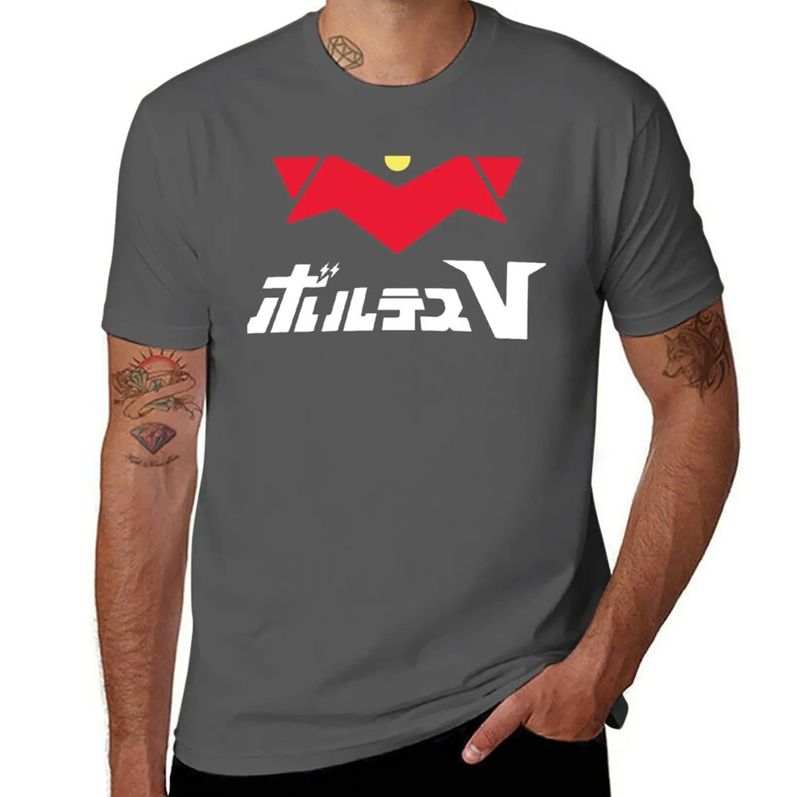 Voltes V T-Shirt Work Basic Short Sleeve Top
Voltes V T-Shirt Work Basic Short Sleeve Top
