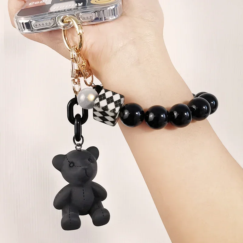 Lock Chain Line with Clip for Women's Crystal Round Bead Bracelet Pendant Mobile Phone Lanyard Wrist Rope Manual Bead Lanyard 
Lock Chain Line with Clip for Women's Crystal Round Bead Bracelet Pendant Mobile Phone Lanyard Wrist Rope Manual Bead Lanyard