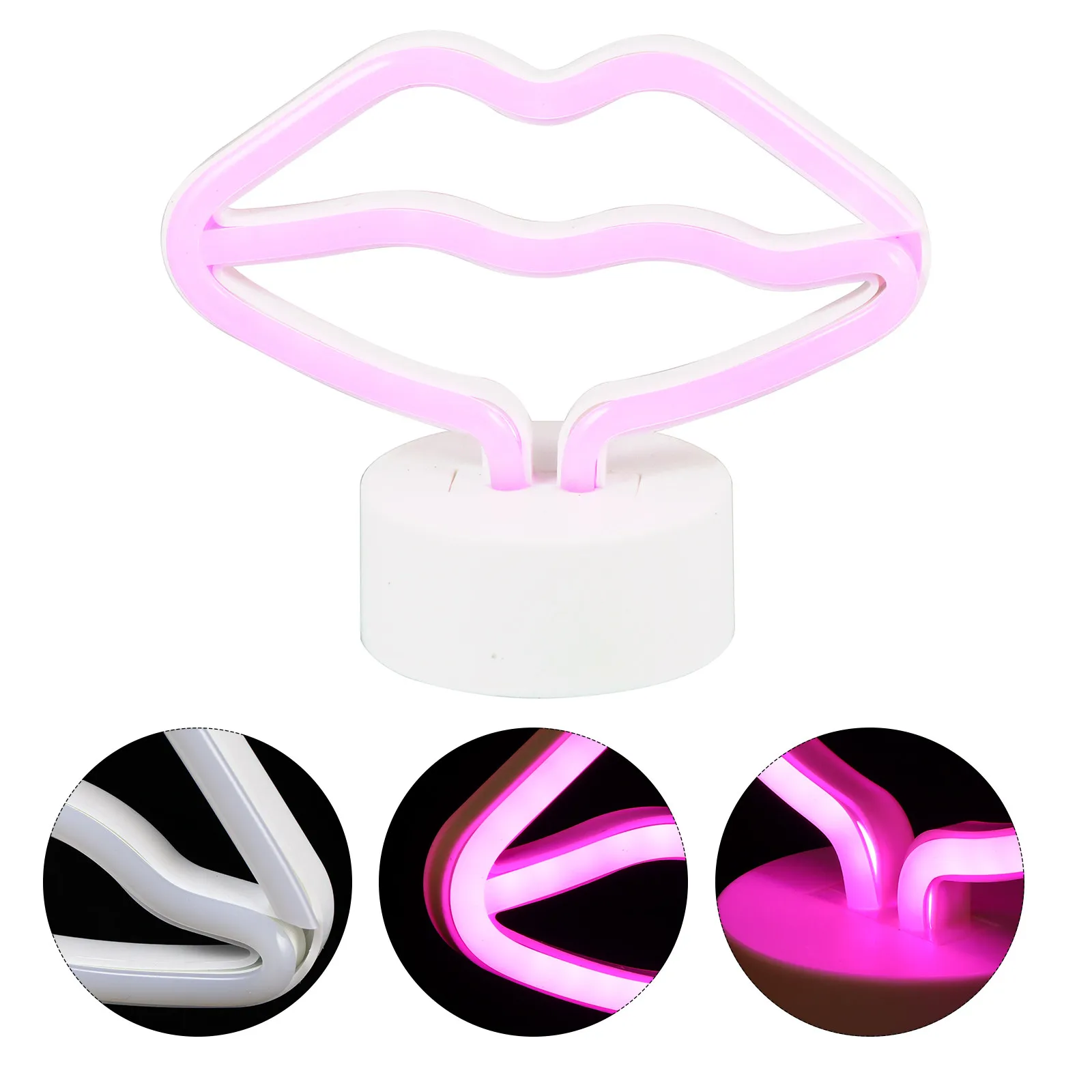 Red Lip Shaped Acrylic LED Neon Light Night Lamp for Bedroom Desk Home Decor Party Birthday Gift Neon Sign Bedside Table Lamp
Red Lip Shaped Acrylic LED Neon Light Night Lamp for Bedroom Desk Home Decor Party Birthday Gift Neon Sign Bedside Table Lamp