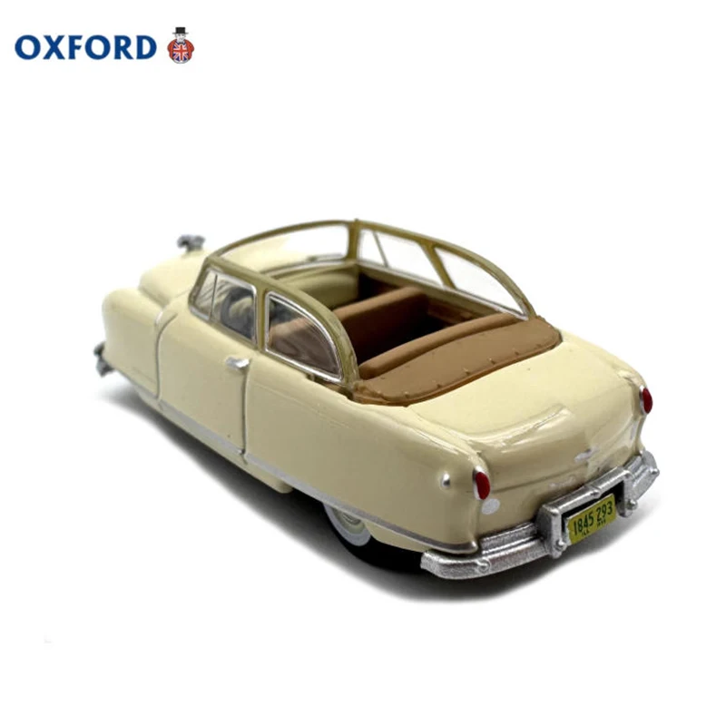 OXFORD Diecast 1: 87 Nash Convertible 1950 Vintage Alloy Car Model Collection Display Toy Ornaments Gifts
OXFORD Diecast 1: 87 Nash Convertible 1950 Vintage Alloy Car Model Collection Display Toy Ornaments Gifts