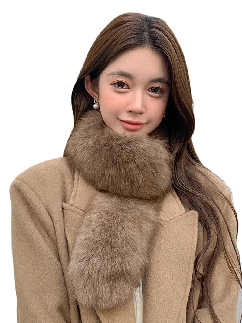 Двусторонний женский зимний шарф из лисы Монононоуо, цельнокожаный теплый меховой шарф в корейском стиле, новый меховой воротник
Двусторонний женский зимний шарф из лисы Монононоуо, цельнокожаный теплый меховой шарф в корейском стиле, новый меховой воротник