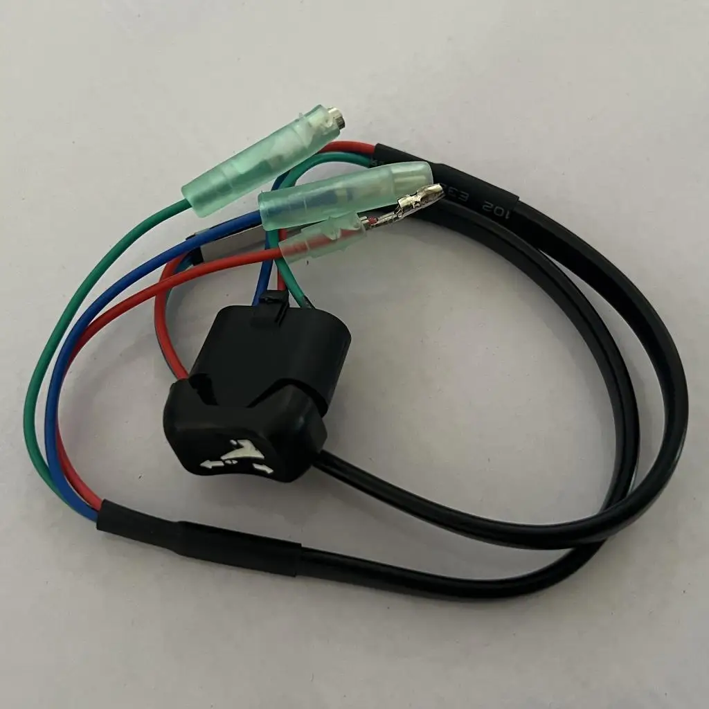 Boat Outboard Trimss Switch Universal Power Tilt Control Black Plastic for Outboard Engine 70 HP
Boat Outboard Trimss Switch Universal Power Tilt Control Black Plastic for Outboard Engine 70 HP