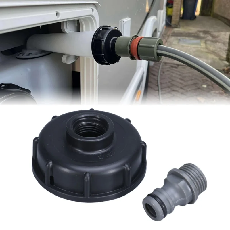 Caravan Motorhome RV Tank Valve Adapter Hose Garden Water Connector 60mm Coarse Thread Replacement Valve Fitting Parts
Caravan Motorhome RV Tank Valve Adapter Hose Garden Water Connector 60mm Coarse Thread Replacement Valve Fitting Parts