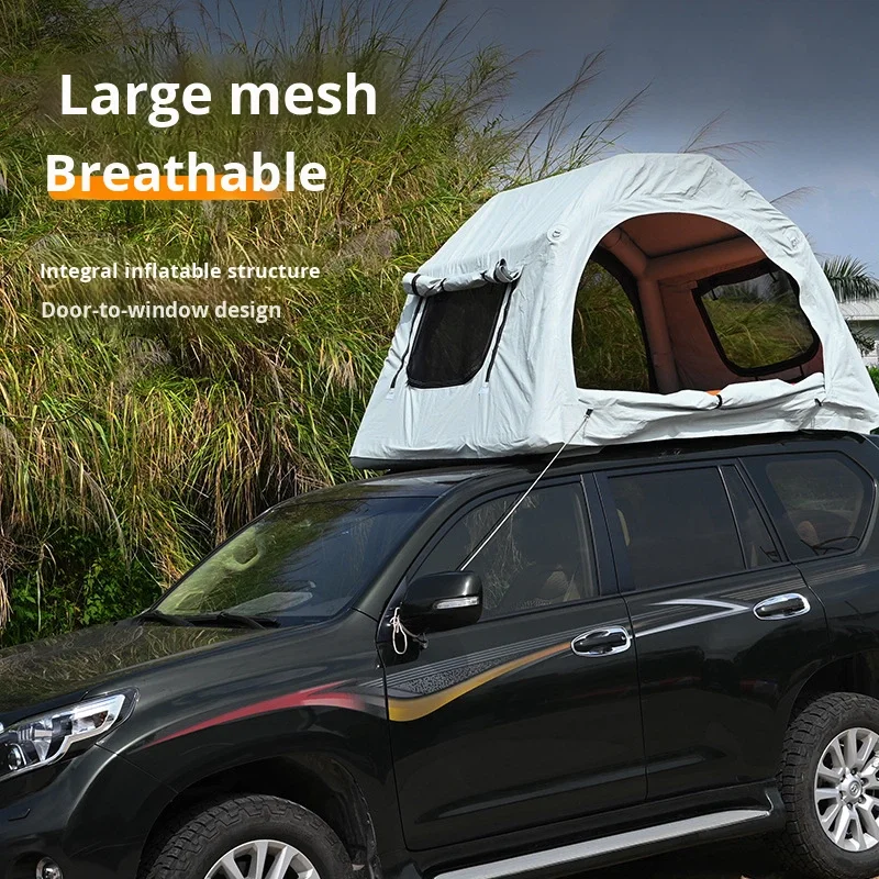 Roof Tent with Integrated Inflatable Strap, Waterproof and Quick Installation for All Seasons, Outdoor Camping
Roof Tent with Integrated Inflatable Strap, Waterproof and Quick Installation for All Seasons, Outdoor Camping
