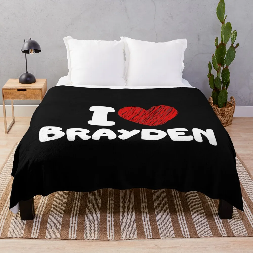 I Love Brayden, I Heart Brayden Family lover Throw Blanket Soft Plush Plaid Bed Blankets
I Love Brayden, I Heart Brayden Family lover Throw Blanket Soft Plush Plaid Bed Blankets