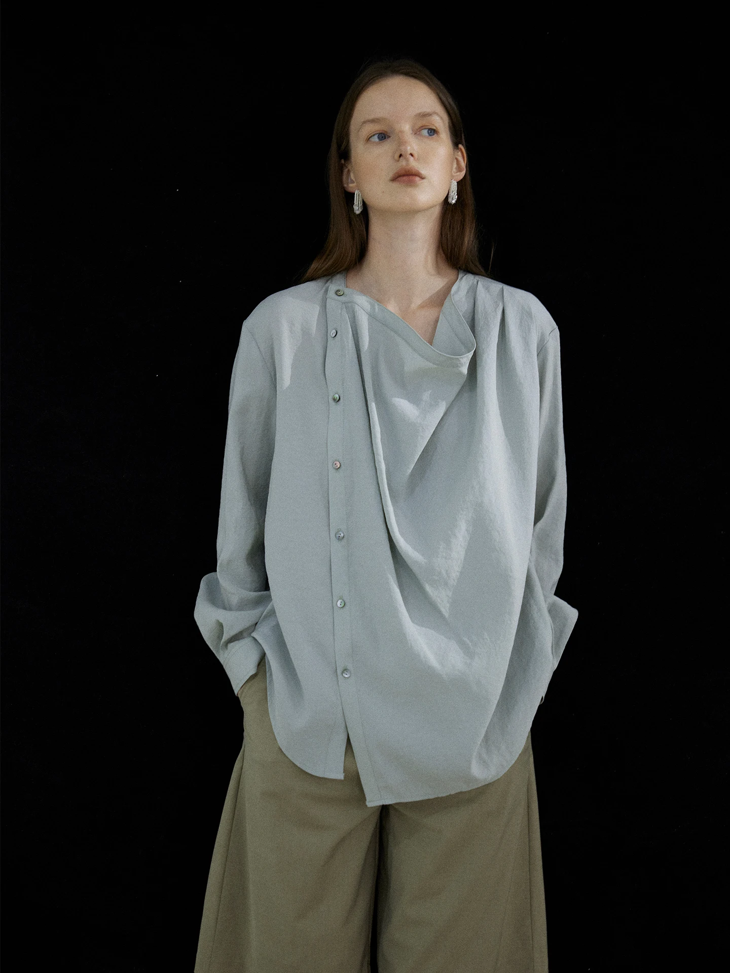 Moofeel Design Sensation Long Sve irt Асимметричная противотуманная поверхность Treaent Commute Sle Женская премиум-класса irt
Moofeel Design Sensation Long Sve irt Асимметричная противотуманная поверхность Treaent Commute Sle Женская премиум-класса irt