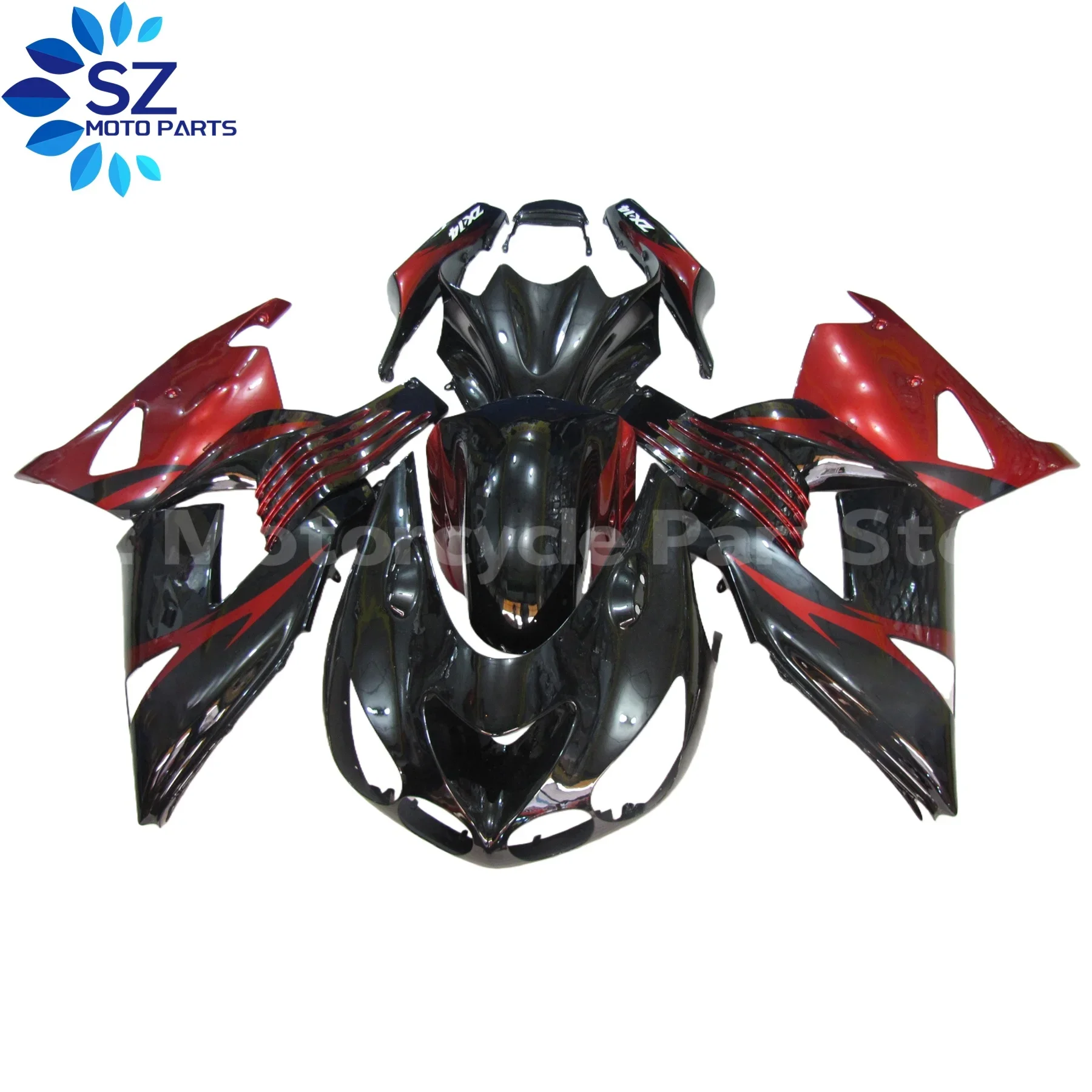 ABS Injection Molded Fairing Kit for Kawasaki ZX14R 2006 2007 2008 2009 2010 2011 Motorcycle Plastic Shell Bodywork Parts Kit
ABS Injection Molded Fairing Kit for Kawasaki ZX14R 2006 2007 2008 2009 2010 2011 Motorcycle Plastic Shell Bodywork Parts Kit