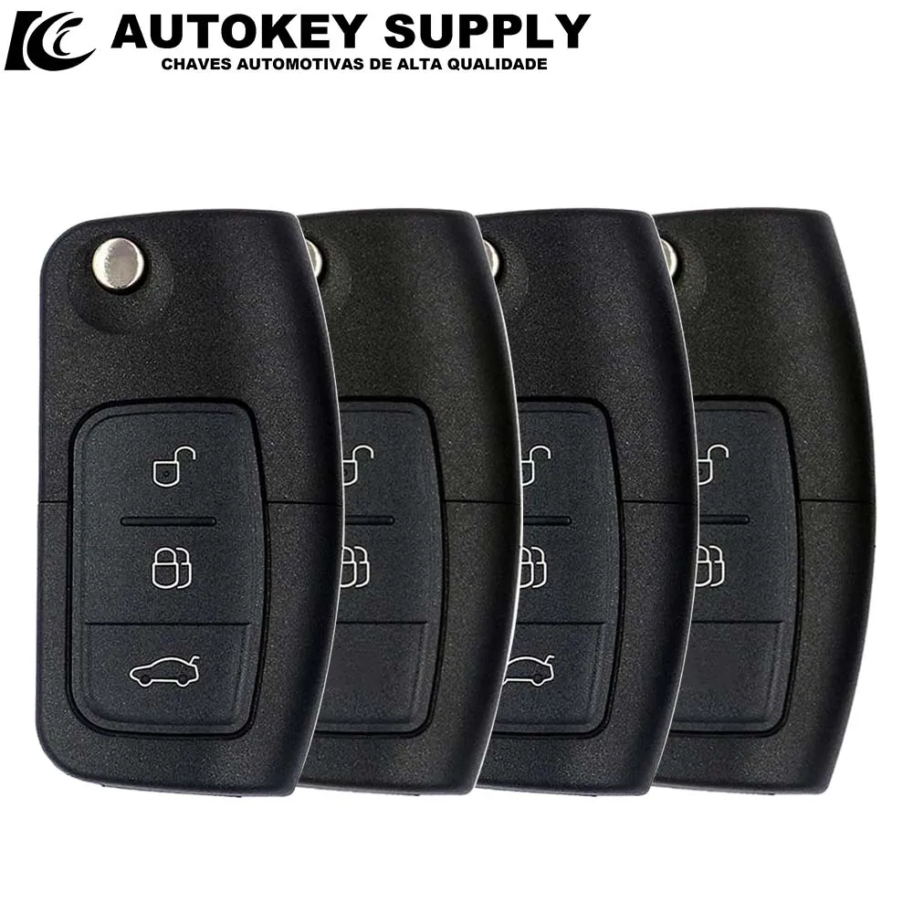 Autokeysupply 2/3 Button Remote Folding Flip Key Shell (HU101/FO21) Blade For Ford Focus
Autokeysupply 2/3 Button Remote Folding Flip Key Shell (HU101/FO21) Blade For Ford Focus