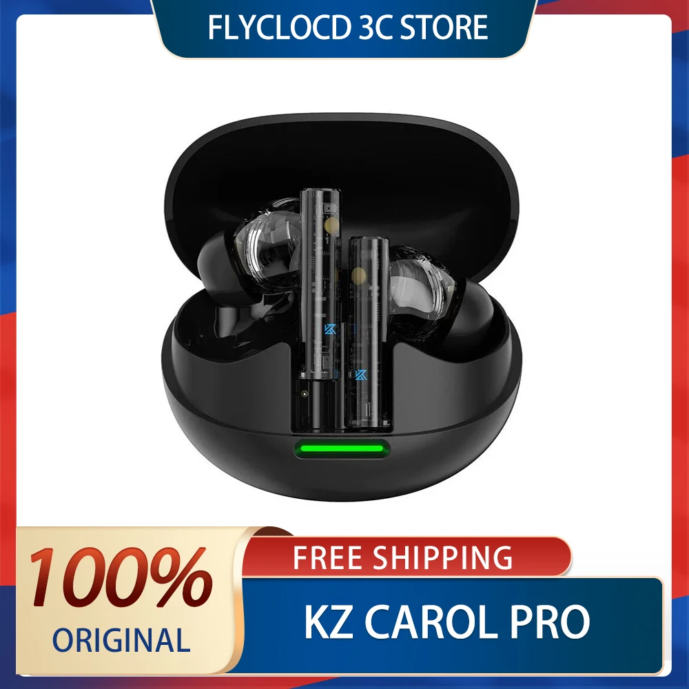 Беспроводные наушники KZ Carol Pro TWS Bluetooth 5,4, 6-микрофонные наушники с активным шумоподавлением, настоящие беспроводные наушники-вкладыши, подарки на заказ
Беспроводные наушники KZ Carol Pro TWS Bluetooth 5,4, 6-микрофонные наушники с активным шумоподавлением, настоящие беспроводные наушники-вкладыши, подарки на заказ