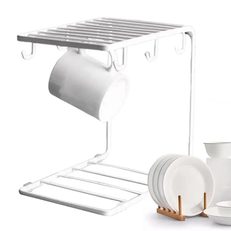 White Black Iron Coffee Cup Holder Modern With Hook Water Draining Tea Cup Display Rack Save Space Cup Glass Plate Holder Home
White Black Iron Coffee Cup Holder Modern With Hook Water Draining Tea Cup Display Rack Save Space Cup Glass Plate Holder Home