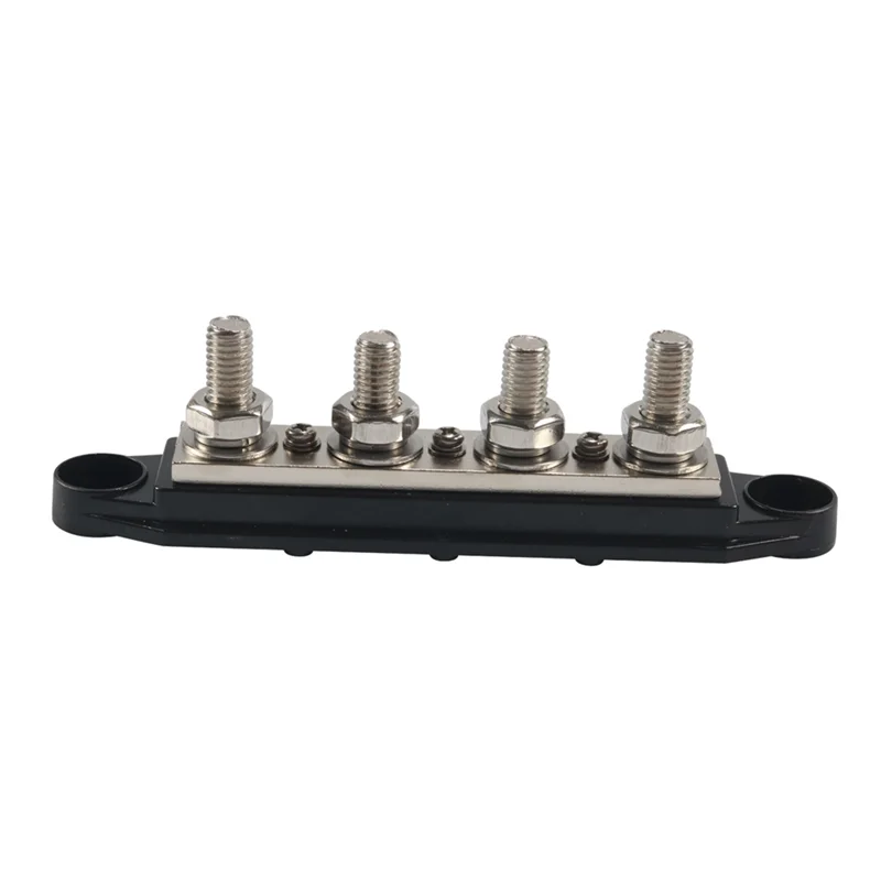 Bus Bar 12V 300A Power Distribution Block 4 X 3/8In Studs 12V Automotive Marine Battery Busbar Terminal Block With Cover
Bus Bar 12V 300A Power Distribution Block 4 X 3/8In Studs 12V Automotive Marine Battery Busbar Terminal Block With Cover