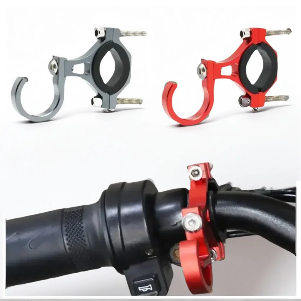 Aluminum Alloy Adjustable Hanging Hook - Multifunctional Handlebar/Seat Mount for Motorbike & Bicycle
Aluminum Alloy Adjustable Hanging Hook - Multifunctional Handlebar/Seat Mount for Motorbike & Bicycle