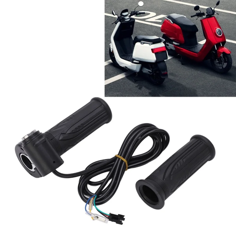 Electric Scooter Throttle Handle Grip No Display Big Knife Lock Twist Throttle Grips For Electric Scooter
Electric Scooter Throttle Handle Grip No Display Big Knife Lock Twist Throttle Grips For Electric Scooter