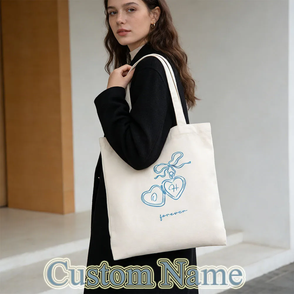 Personalized Eco Friendly Canvas 2 Pack Tote Bag Wedding Gift Bag With Custom Name Sweet Valentine S Day Gift Ideal Thoughtful
Personalized Eco Friendly Canvas 2 Pack Tote Bag Wedding Gift Bag With Custom Name Sweet Valentine S Day Gift Ideal Thoughtful