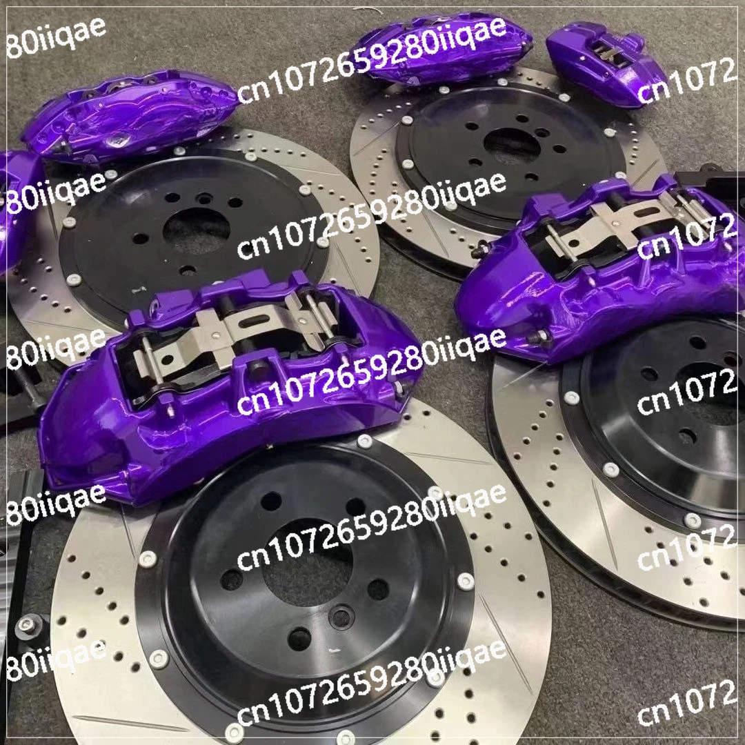 Комплект передних шестизадних четырехпоршневых тормозных суппортов V6 подходит для 18-дюймовых колес любой модели
Комплект передних шестизадних четырехпоршневых тормозных суппортов V6 подходит для 18-дюймовых колес любой модели