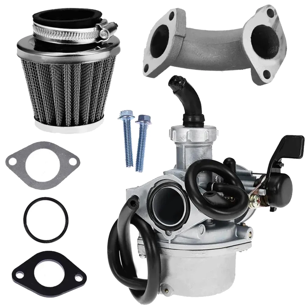 ATV 110cc 125cc Carburetor 22MM With Air Filter And Intake Pipe ABS+metal Silver Accessories For Vehicles
ATV 110cc 125cc Carburetor 22MM With Air Filter And Intake Pipe ABS+metal Silver Accessories For Vehicles
