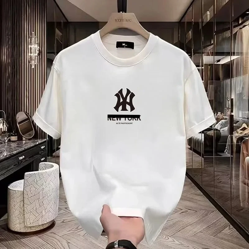 New 100% Cotton Korean Casual All-round Collar Short-sleeved T-shirt Cotton Light Luxury Handsome Graphic T Shirts Women T Shirt
New 100% Cotton Korean Casual All-round Collar Short-sleeved T-shirt Cotton Light Luxury Handsome Graphic T Shirts Women T Shirt