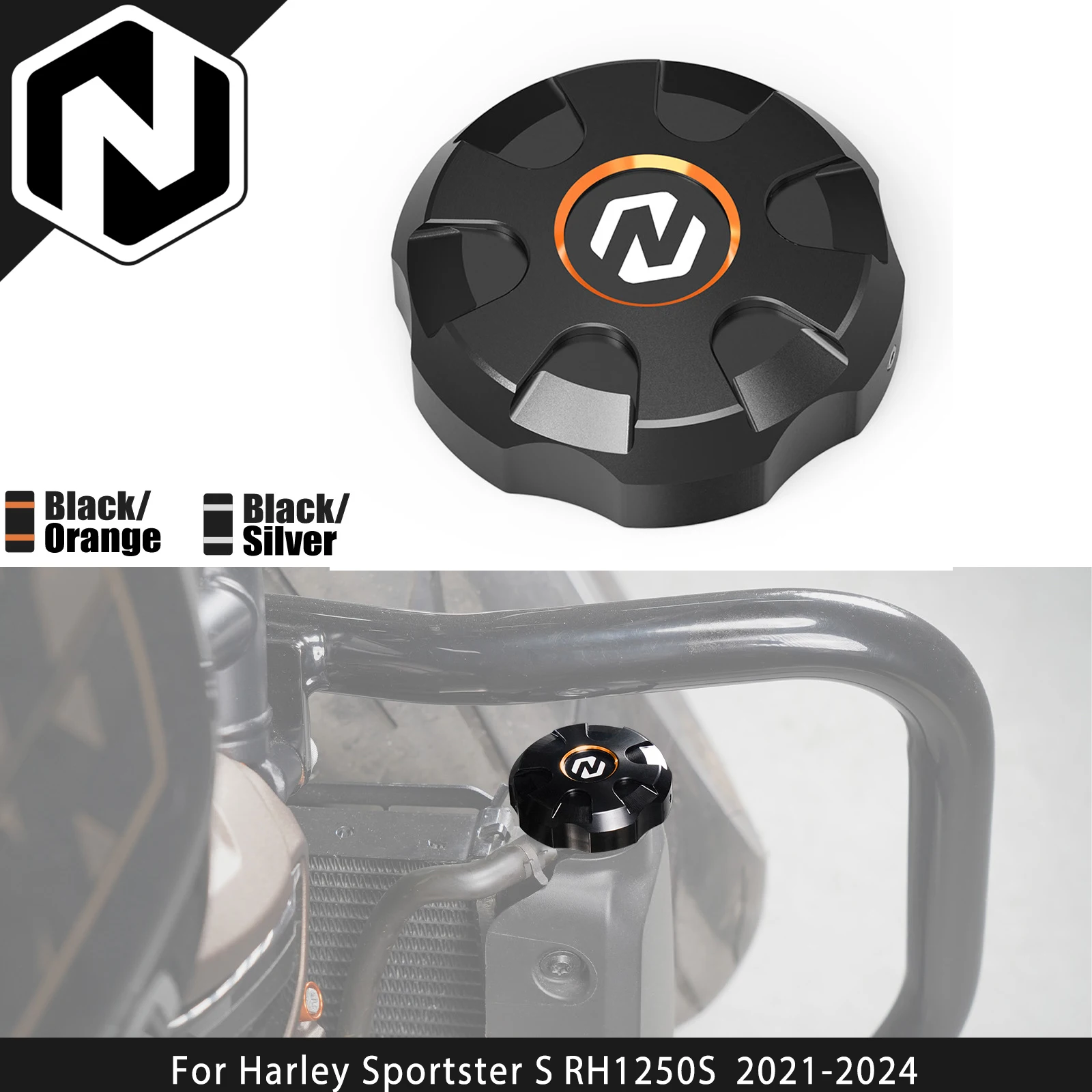NICECNC For Harley Sportster S RH1250S 2021-2024 Radiator Cap Cover Guard Nightster RH975 /Special Pan America 1250 RA1250
NICECNC For Harley Sportster S RH1250S 2021-2024 Radiator Cap Cover Guard Nightster RH975 /Special Pan America 1250 RA1250
