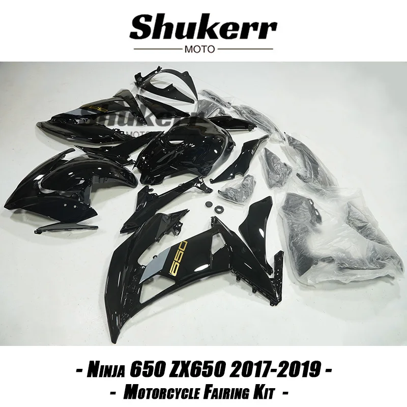 Shukerr Moto New Abs Plastics Motorcycle Fairing Kit Bodywork for Kawasaki Ninja 650 Ex650 Er6F 2017-2019 Black
Shukerr Moto New Abs Plastics Motorcycle Fairing Kit Bodywork for Kawasaki Ninja 650 Ex650 Er6F 2017-2019 Black