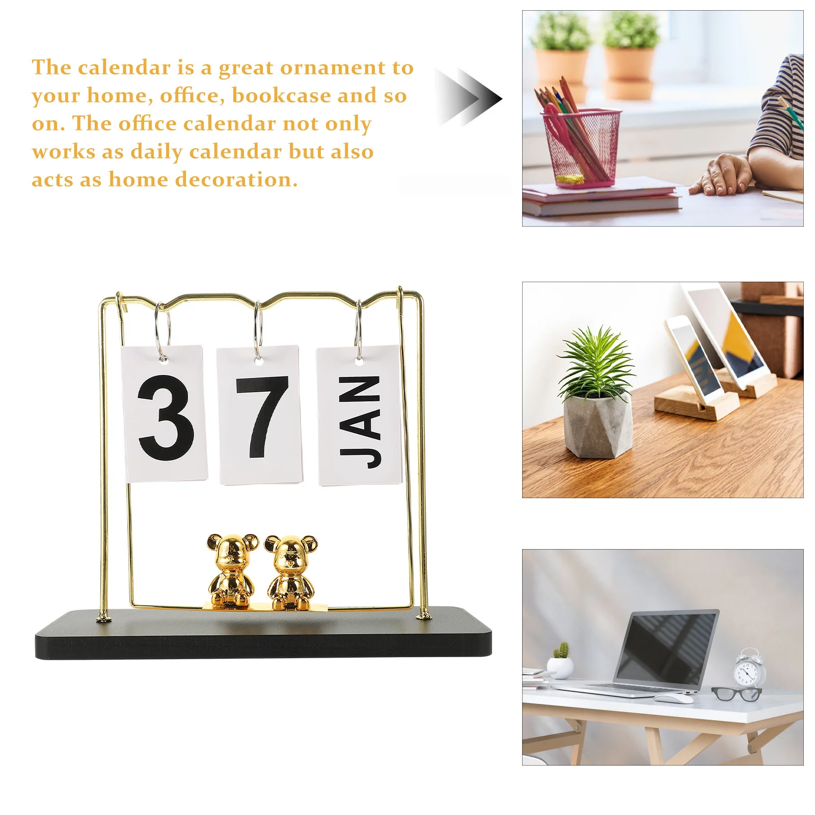 Reusable Perpetual Desktop Calendar Wooden Flip Calendar Decor Rustic Desk Accessories Elegant Design Home Office
Reusable Perpetual Desktop Calendar Wooden Flip Calendar Decor Rustic Desk Accessories Elegant Design Home Office