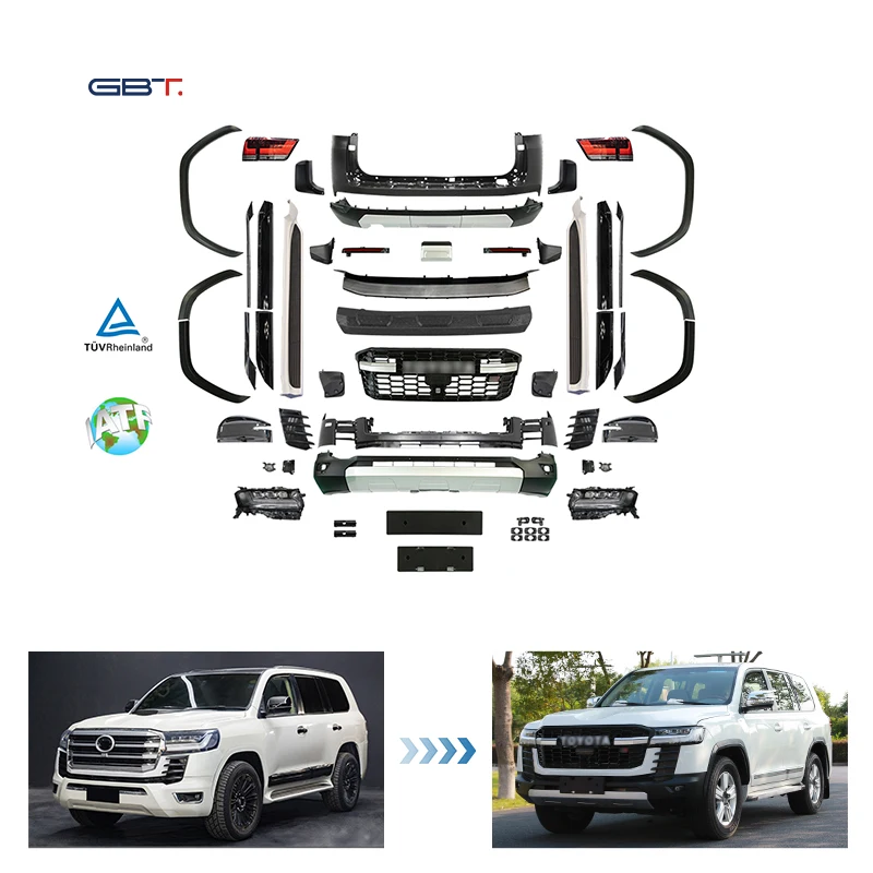 ZAIQU LC300 Conversion Kit GX to GR Model Exterior Bumper Grill Upgrade for 2021-On Land Cruiser 300 Series Car Mods Part
ZAIQU LC300 Conversion Kit GX to GR Model Exterior Bumper Grill Upgrade for 2021-On Land Cruiser 300 Series Car Mods Part