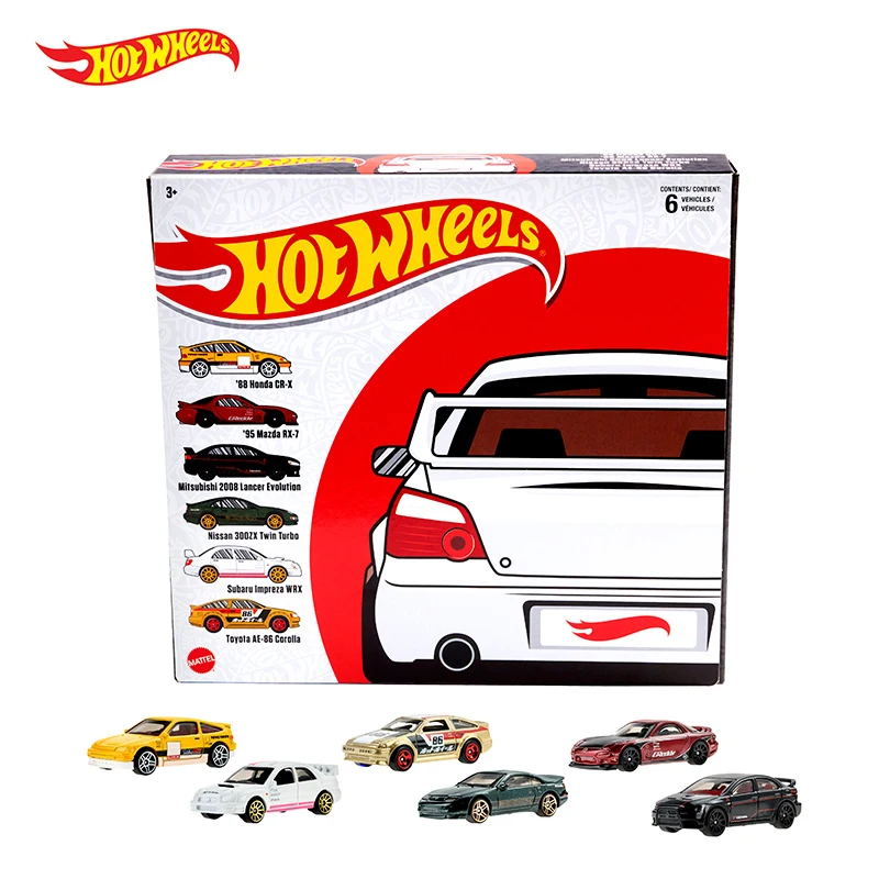 Hot Wheels Car Japan Classic MAZDA RX-7 HONDA CR-X NISSAN 300ZX 1/64 Metal Die-cast Model Toy HGM12
Hot Wheels Car Japan Classic MAZDA RX-7 HONDA CR-X NISSAN 300ZX 1/64 Metal Die-cast Model Toy HGM12