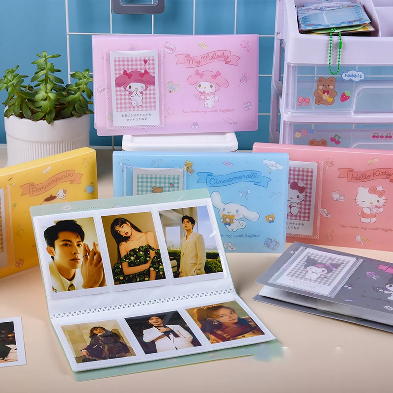 Sanrio Kawaii Hello Kitty Anime Photo Storage Cute My Melody Cinnamoroll Cartoon Photograph Collect Photo Album Gifts for Girls
Sanrio Kawaii Hello Kitty Anime Photo Storage Cute My Melody Cinnamoroll Cartoon Photograph Collect Photo Album Gifts for Girls
