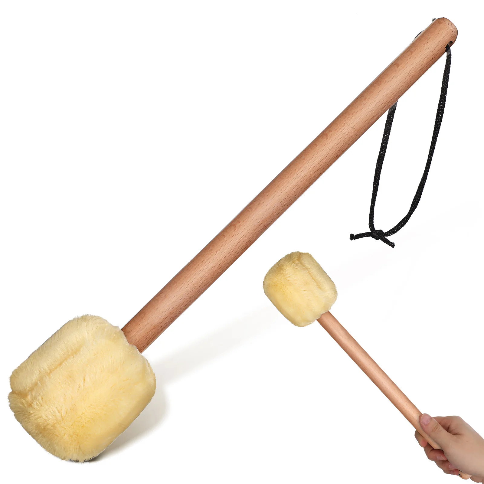 Bass Drumstick Wood Handle Anti-Slip Mallet Essential Drum Stick for Percussion Instrument Practice Performance
Bass Drumstick Wood Handle Anti-Slip Mallet Essential Drum Stick for Percussion Instrument Practice Performance