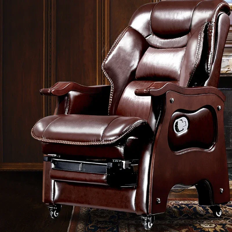 Leather Pedicure Ofice Chair Luxury Ergonomic Computer Ofice Chair Massage Rolling Armchair Sillas Escritorios Home Furniture 
Leather Pedicure Ofice Chair Luxury Ergonomic Computer Ofice Chair Massage Rolling Armchair Sillas Escritorios Home Furniture