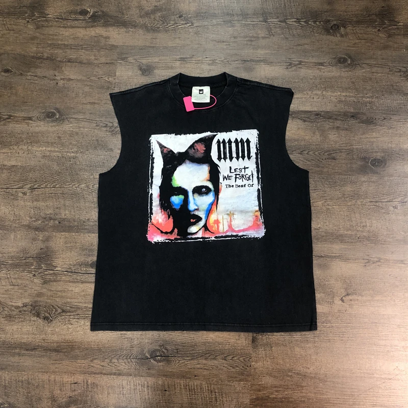 Frog Drift American Style Fashion High Quality Printed Vintage Tops Summer 100%Cotton Casual Loose Oversize Vest For Men
Frog Drift American Style Fashion High Quality Printed Vintage Tops Summer 100%Cotton Casual Loose Oversize Vest For Men