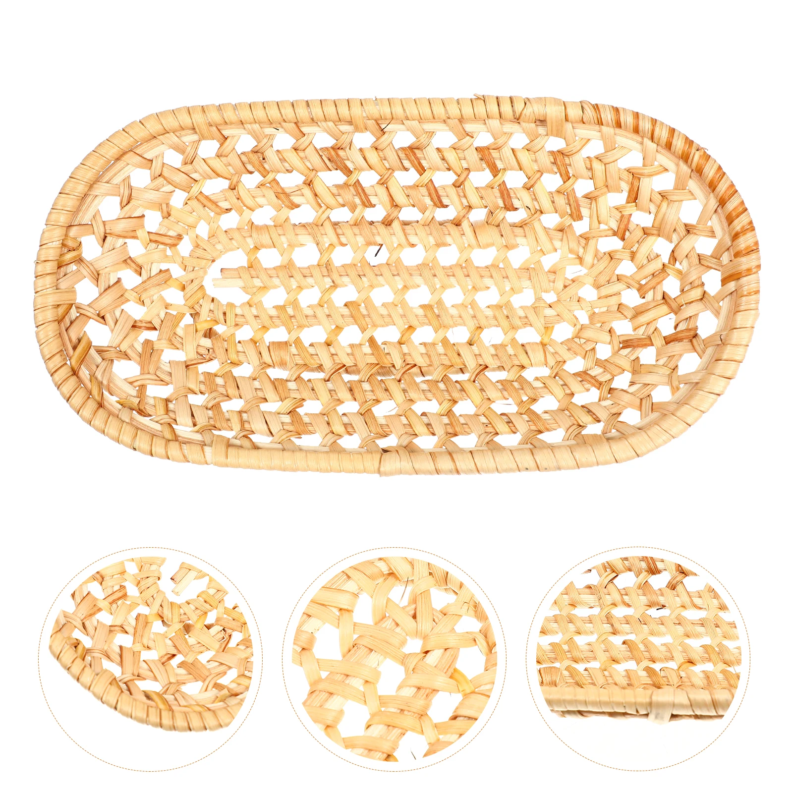 Rattan Small Tray Woven Decorative Display Food Serving Photography Prop Fruit Basket Snack Plate Kitchen Bar Accessories
Rattan Small Tray Woven Decorative Display Food Serving Photography Prop Fruit Basket Snack Plate Kitchen Bar Accessories