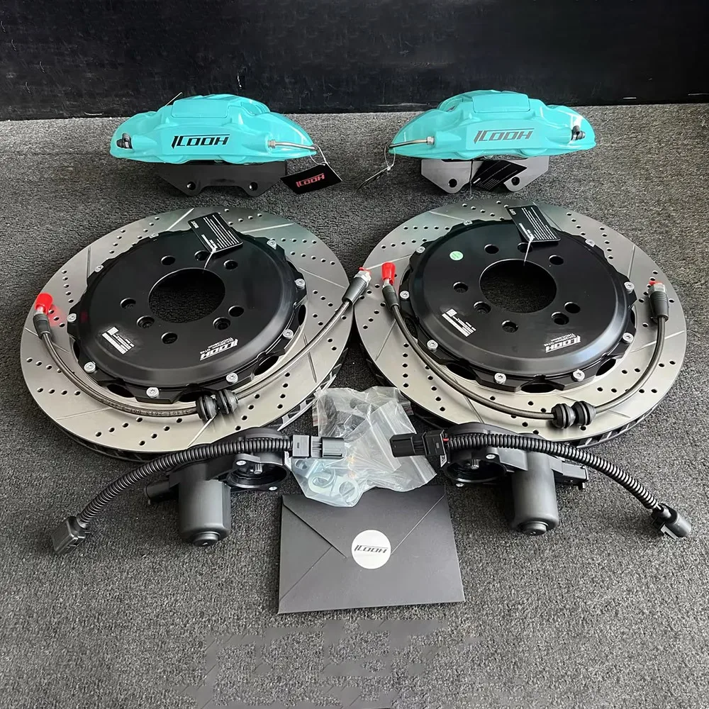 High Quality DT48 Steel Disc Rear 380X28 4-piston brake caliper kit fits for BMW M5 (F90) 2018+
High Quality DT48 Steel Disc Rear 380X28 4-piston brake caliper kit fits for BMW M5 (F90) 2018+