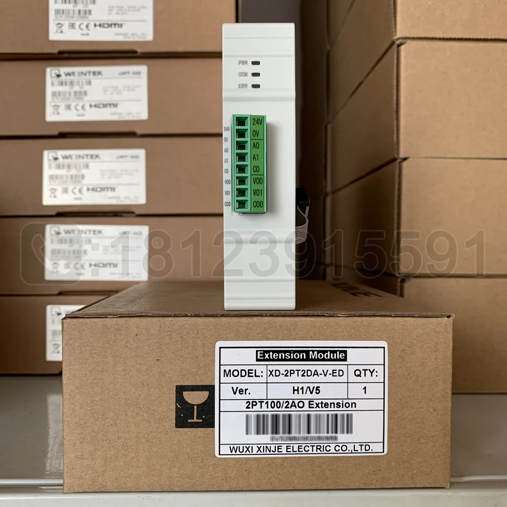 Xinjie Аналоговый с ПЛК Module XD-2PT2DA-A/V-ED 2-полосное тепловое сопротивление 2-полосное Аналоговое выходное напряжение
Xinjie Аналоговый с ПЛК Module XD-2PT2DA-A/V-ED 2-полосное тепловое сопротивление 2-полосное Аналоговое выходное напряжение