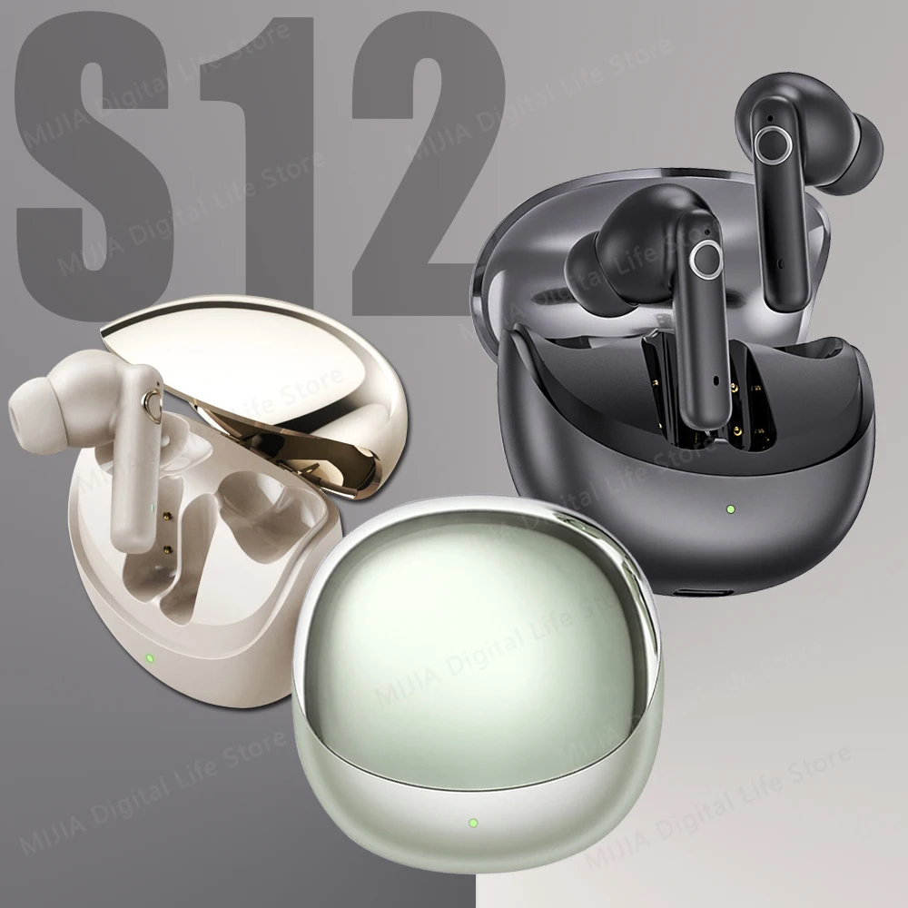 S12 TWS Wireless In Ear Headphone Touch Control Bluetooth5.4 HiFi Stereo Sound Headset Sport Gaming Earbuds HD Call Built-in Mic
S12 TWS Wireless In Ear Headphone Touch Control Bluetooth5.4 HiFi Stereo Sound Headset Sport Gaming Earbuds HD Call Built-in Mic