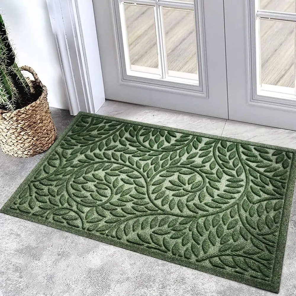 Sturdy Green Heavy-Duty Door Mat, 23x35, Thick, Absorbent, Non-Slip Rubber Entrance Mat
Sturdy Green Heavy-Duty Door Mat, 23x35, Thick, Absorbent, Non-Slip Rubber Entrance Mat