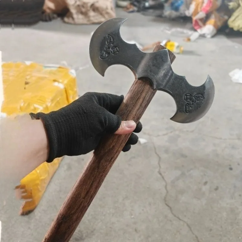 Track Steel Double-edged Axe Camping Portable Chop Firewood Axe Cut Trees Multi-Function Wooden Handle Outdoor Survival Tool
Track Steel Double-edged Axe Camping Portable Chop Firewood Axe Cut Trees Multi-Function Wooden Handle Outdoor Survival Tool